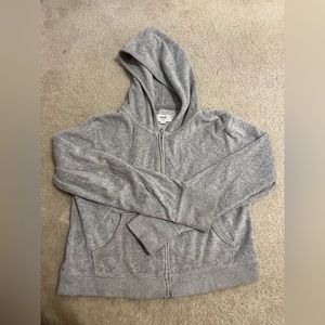 AERIE zip up hoodie barely worn!!! Size medium!!